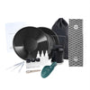 Gold Panning Sluice Box Kit for Prospecting and Mining