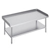 Stainless Steel Prep Work Table with Backsplash for Restaurant Use