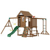 10 In 1 Swing Set for Backyard with Kitchen Toys and Fort for Kids 3-10
