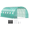 Large Walk In Tunnel Greenhouse for Backyard and Farm Gardening