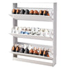 Shoe Cabinet with Flip Drawers for Entryway