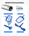 Pool Cleaning Tool Set for Inground and Above Ground
