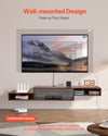 Floating TV Stand with Storage for Living Room