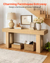 Farmhouse Console Table for Hallway and Sofa