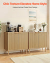 Coffee Station Cabinet with Adjustable Shelves and Elegant Design
