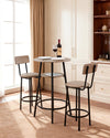 Bar Table and Stool Set for Small Spaces