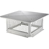 Large Stainless Steel Chimney Cap for Fireplace Vent
