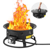 Portable Propane Fire Pit for Outdoor Camping and Patio