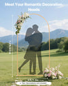 Metal Arch Backdrop Stand for Wedding and Events