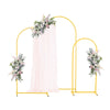 Gold Arch Backdrop Stand Set for Events