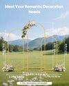 Gold Arch Backdrop Stand Set for Events