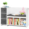 Kids Reading Nook Bench with Storage for Playroom