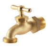 Brass Hose Bibb Outdoor Faucet for Garden and Yard Use