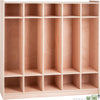 Classroom Coat Locker with Hooks and Storage for Kindergarten and School