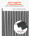 Chain Link Fence Privacy Slats for Garden and Yard
