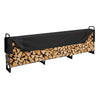 150.79 in x 14.17 in x 46.06 in Heavy-Duty Firewood Rack with Cover