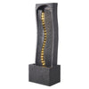 Outdoor Water Fountain with LED for Garden and Patio