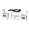 Kids Table and Chair Set with Storage