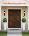 Artificial Boxwood Trees Set for Porch and Patio