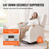 Power Recliner Swivel Glider Chair with USB for Living Room