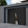 Insulated Garage Door Screen Curtain for Winter Use