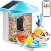 Smart Bird Feeder with Camera for Outdoor Bird Watching