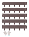 Steel Landscape Edging Border for Flower Beds and Yard