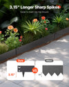 Steel Landscape Edging Border for Flower Beds and Yard
