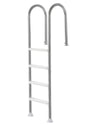4-Step Pool Ladder with Double Handrails and 265 lbs Capacity