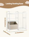 Kids Toy Storage Organizer with Bookshelf