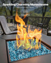 Fire Glass Rocks for Fireplace and Fire Pit