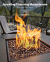 Reflective Fire Glass Rocks for Fire Pit Table