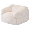 High-Density Memory Foam Bean Bag Chair with Armrests for Ultimate Comfort