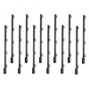 Fence Post Extender Arms for Privacy and Security