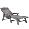 Adjustable Outdoor Chaise Lounge Chair for Poolside
