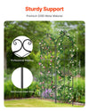 Sturdy Metal Garden Trellis for Climbing Plants and Flowers - Versatile Support