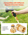 Garden Hose Quick Connect Fittings for Outdoor Use