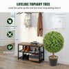 Artificial Boxwood Ball Planter Set for Garden Decoration