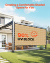 Sun Shade Cloth Canopy for Outdoor Patio and Backyard