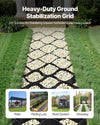 Permeable Gravel Grid for Patio and Garden Paths