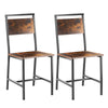 Farmhouse Dining Chairs Set for Kitchen and Living Room