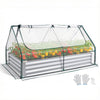 Raised Garden Bed with Greenhouse Cover