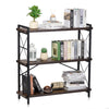 75 lb Capacity Rustic Bookshelf Bathroom Rack Plant Stand