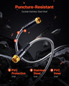 Metal Garden Hose No Kink for Outdoor Use