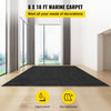 6 x 18 ft Charcoal Black Marine Carpet 0.18 in Thick for Boats and Indoor/Outdoor Use