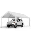 10x20 Ft Portable Garage Carport Instant Shelter for Outdoor Storage