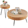 Round Coffee Table Set for Living Room