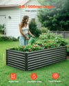 Large Metal Raised Garden Bed for Vegetables