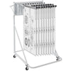 Mobile Blueprint Storage Rack for Office and Studio Use