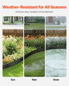 Metal Landscape Edging Border for Garden Beds and Pathways